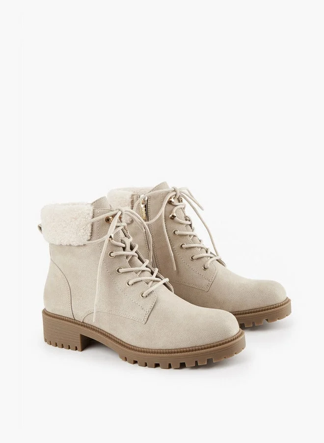 Lee Cooper Women's Solid Ankle Boots with Zip Closure