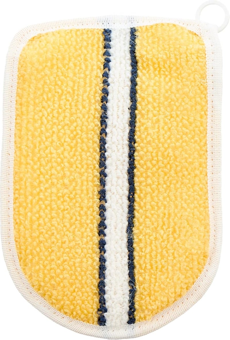 WARITEX Natural Loofah Body Massage Healthy Sponge - Made in Egypt Yellow