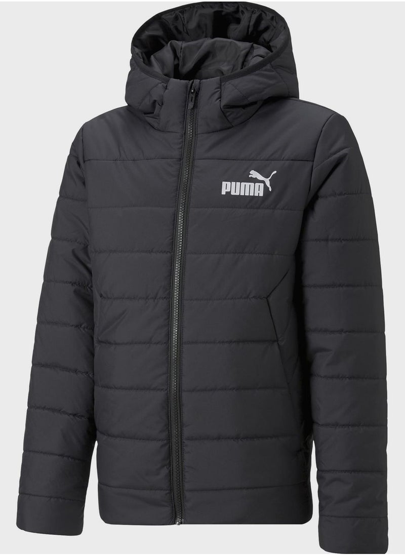 PUMA - Kids Essential Hooded Padded Jacket - Image 1