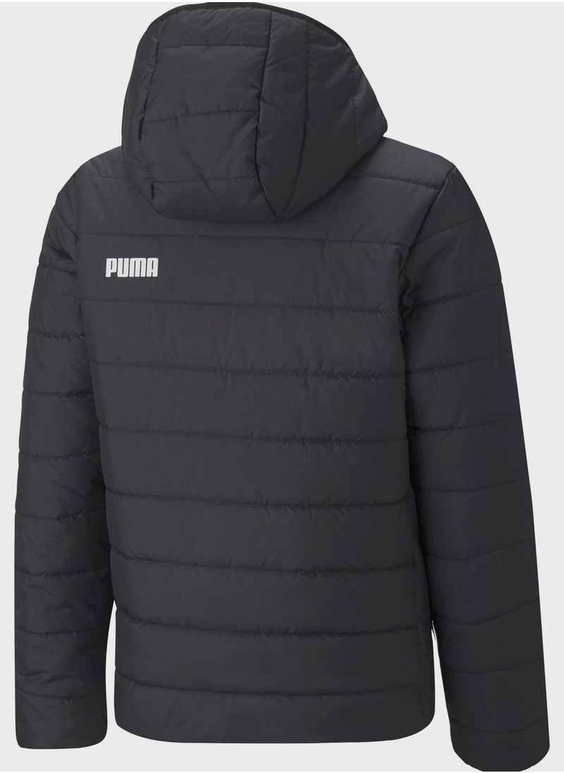 PUMA - Kids Essential Hooded Padded Jacket - Image 1