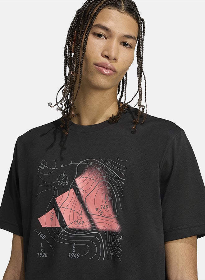 Adidas CLIMACOOL City Tech Storm Logo Graphic T-Shirt - Image 4