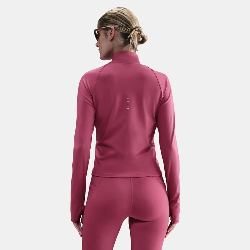 Nike Pink Women's Swift Dri-FIT Full-Zip Running Top for Women | Best Price UAE