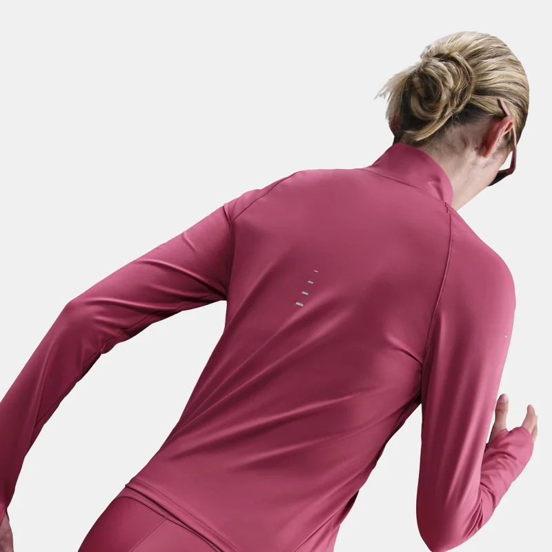 Nike Pink Women's Swift Dri-FIT Full-Zip Running Top for Women | Best Price UAE