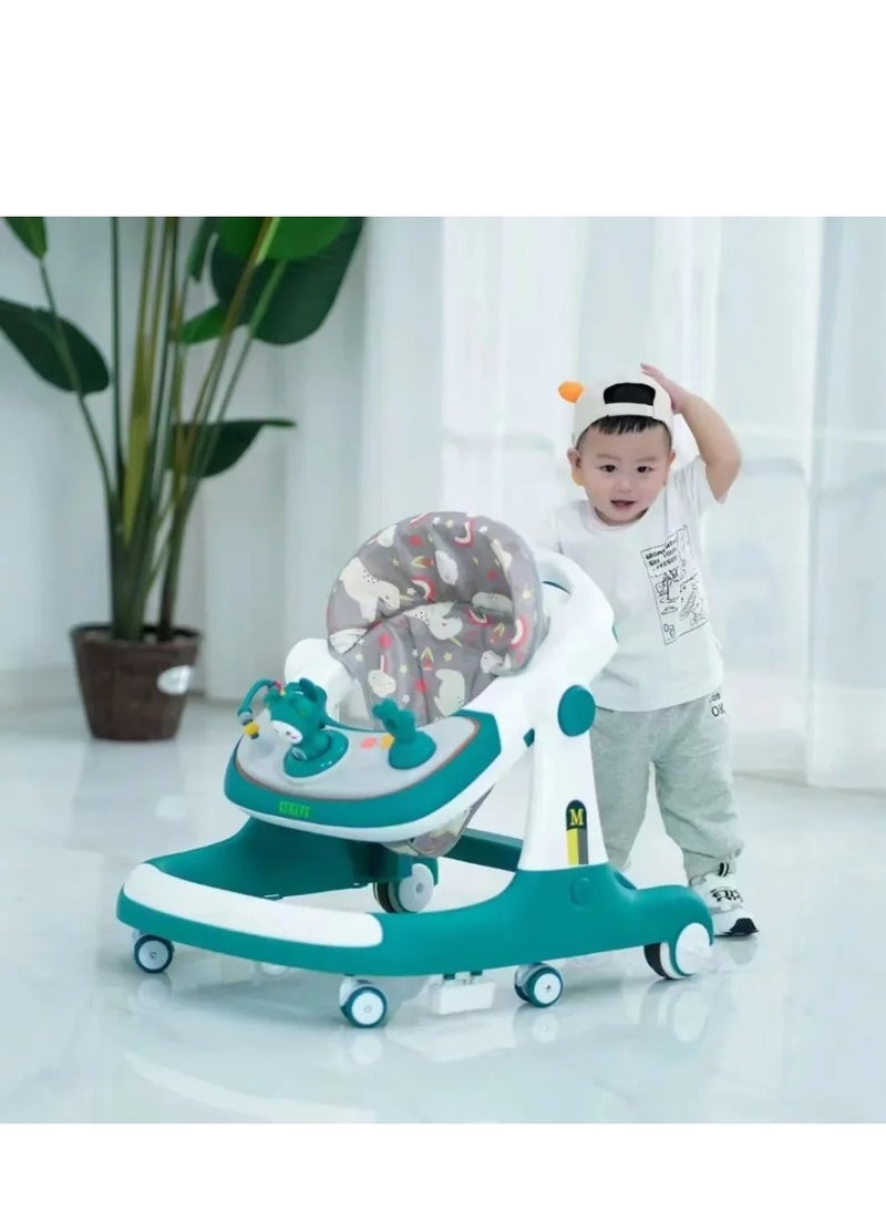 Rally - A baby walker used to teach walking and a children's dining chair with a distinctive shape and includes music with different tones that enhance your child's sense of hearing. - Image 1