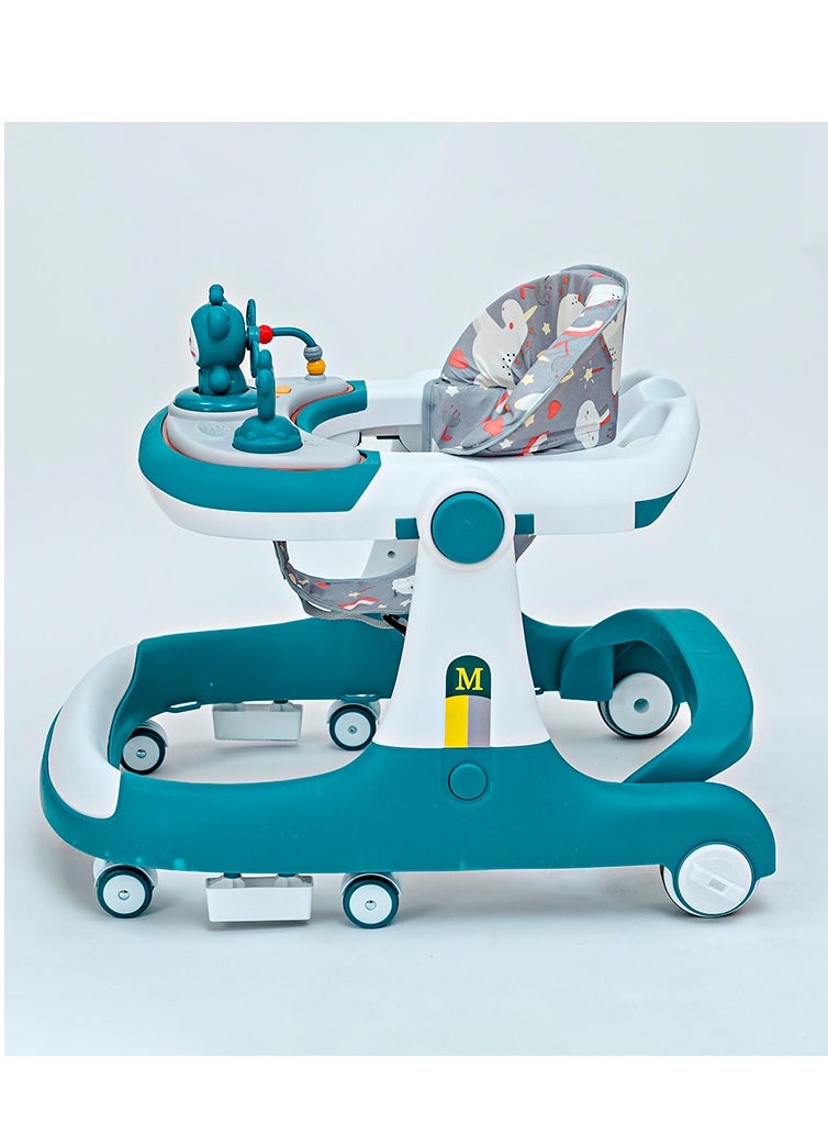 Rally - A baby walker used to teach walking and a children's dining chair with a distinctive shape and includes music with different tones that enhance your child's sense of hearing. - Image 1