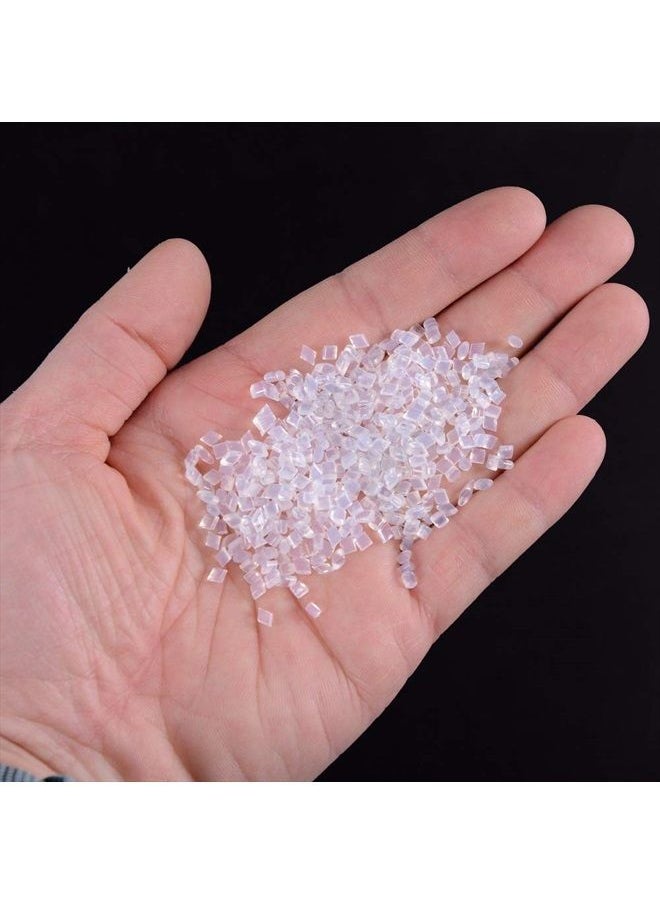 yantaisiyu Italian Keratin Glue Transparent Fusion Keratin Glue Pellets Granules Beads for Making Wig Nail/I Tip Hair Extensions (50g)  - Image 4