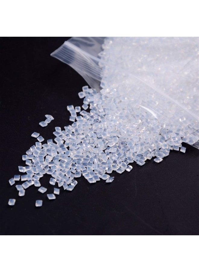 yantaisiyu Italian Keratin Glue Transparent Fusion Keratin Glue Pellets Granules Beads for Making Wig Nail/I Tip Hair Extensions (50g)  - Image 1