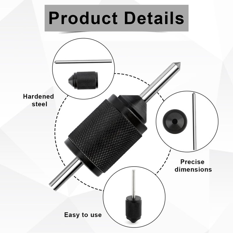 XIHIRCD Universal Transfer Center Aligner, Transfer Center Aligning Device Punch with Metal Center Punch 3/16" Diameter 3-1/8" Long, Punch Hardened Pin Machine Tools Range 3/16" to 5/8" for Workshop - Image 4