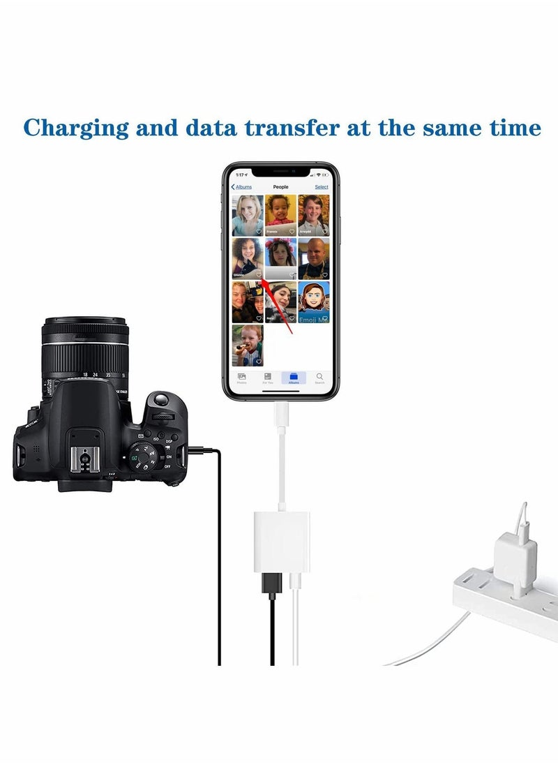 Y&D - USB Camera Adapter for Apple Lightning to 3.0 OTG Cable iPhone - Image 1