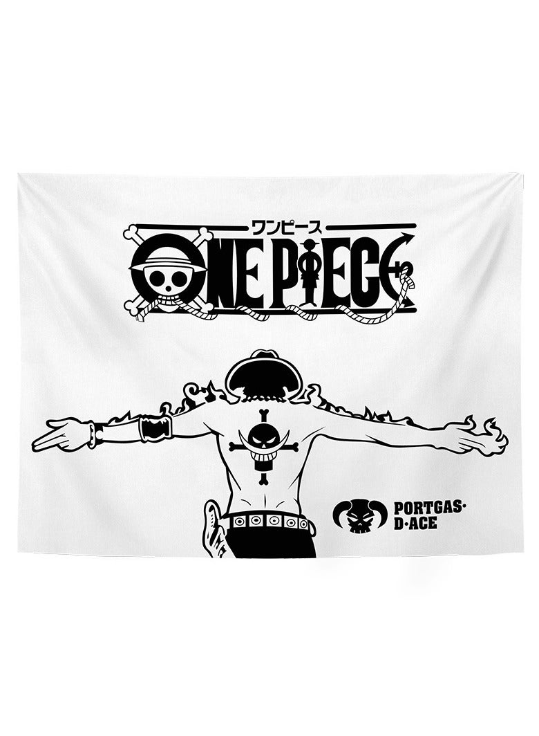EBMINI One Piece Luffy Anime Background Cloth 