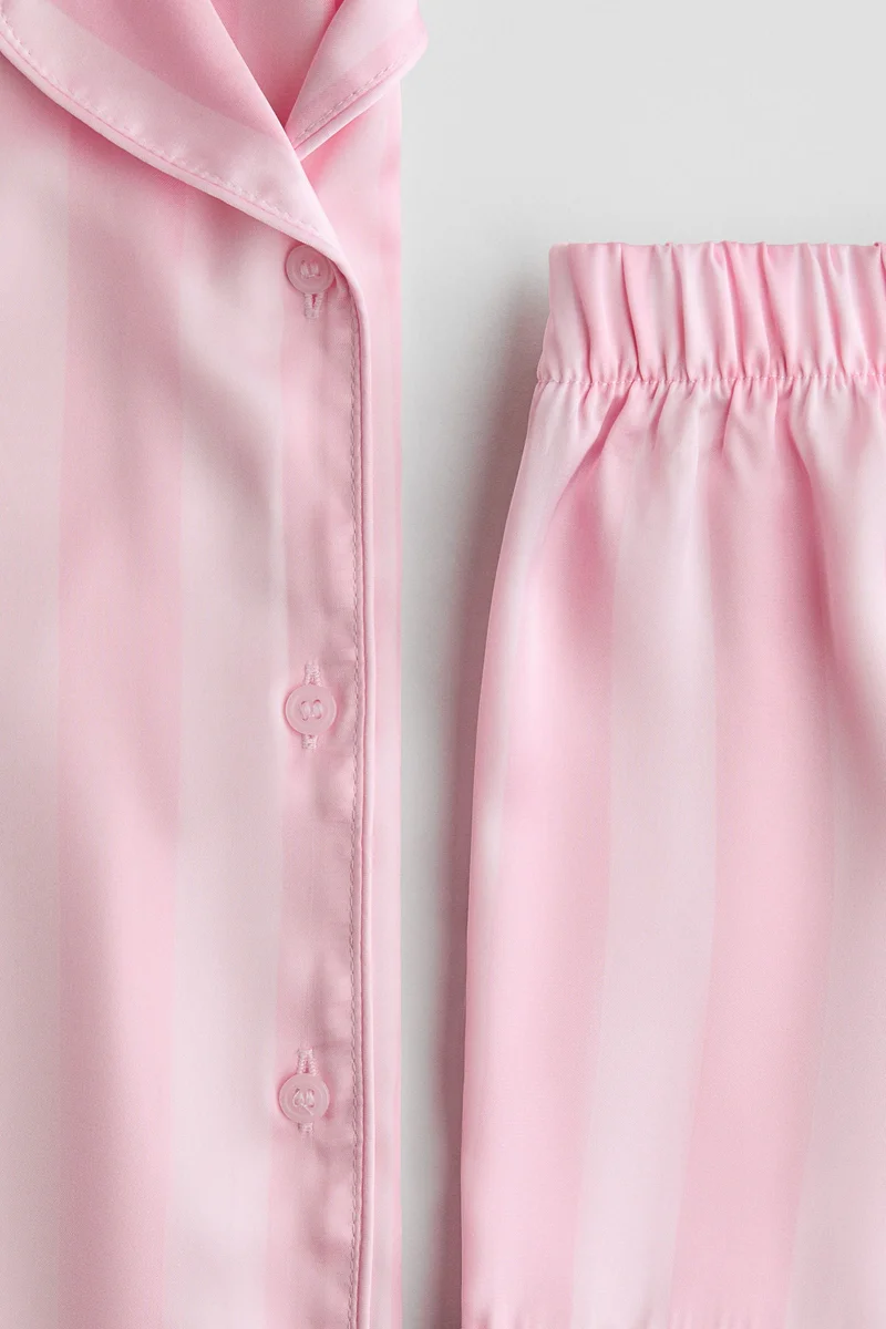 اتش اند ام بيجاما من الساتان