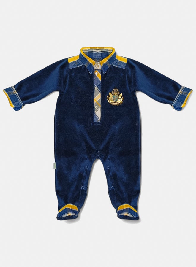 BabyShoora Baby Unisex Velvet Winter Bodysuit - Image 3