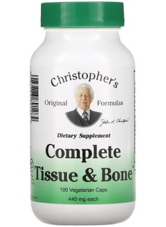 Christopher's Original Formulas Complete Tissue & Bone, 440 mg, 100 Vegetarian Caps 