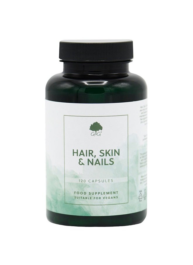 G&G - Hair Skin & Nails 120 Capsules - Image 1