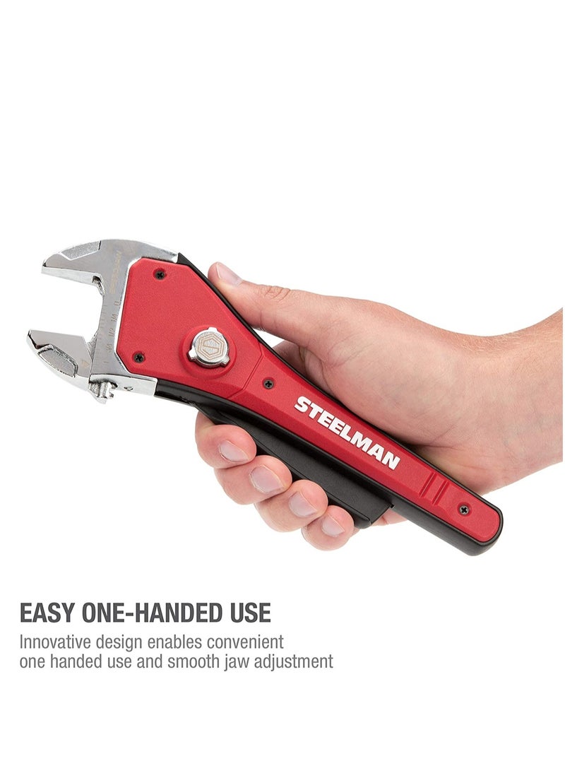 Steelman 94099 2-Piece Speedjaw Rapid-Adjustable Wrench Set - Image 2
