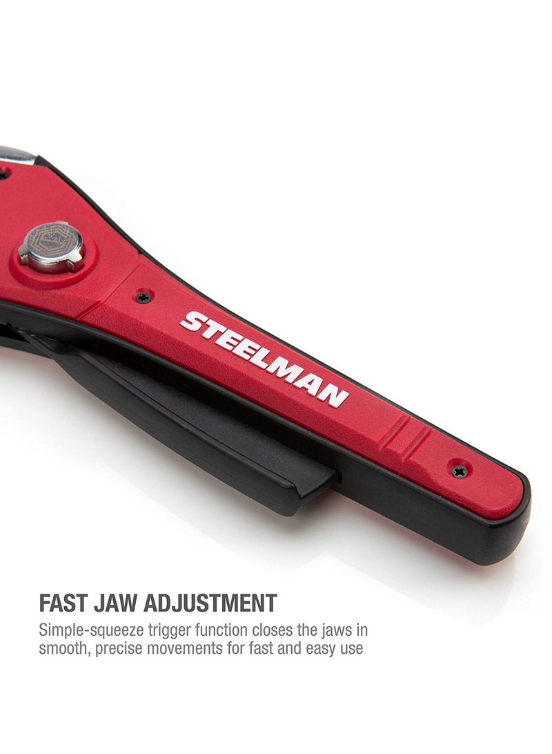 Steelman 94099 2-Piece Speedjaw Rapid-Adjustable Wrench Set - Image 5