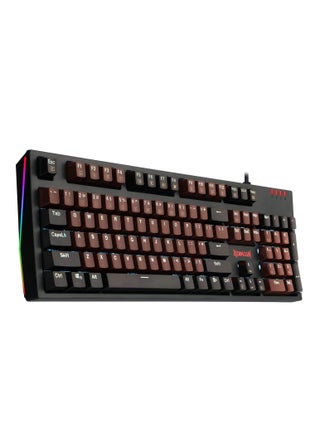K592 Mechanical Gaming Keyboard, Wired with Ultra-Fast V-Optical , Blue Switches with White Backlight and RGB Side Lighting, No Lag or Conflict Keys, Durable Design with 100 Million Keystroke Lifespan, Water Resistant and Supports Macro Customization, Professional Performance for Maximum Control in Gaming and Office Work - pzsku/ZBA79BBE9AA3BA3E3F3AEZ/45/1751725237/79e6d52b-0ff8-4d8f-91bb-31ce29317aca