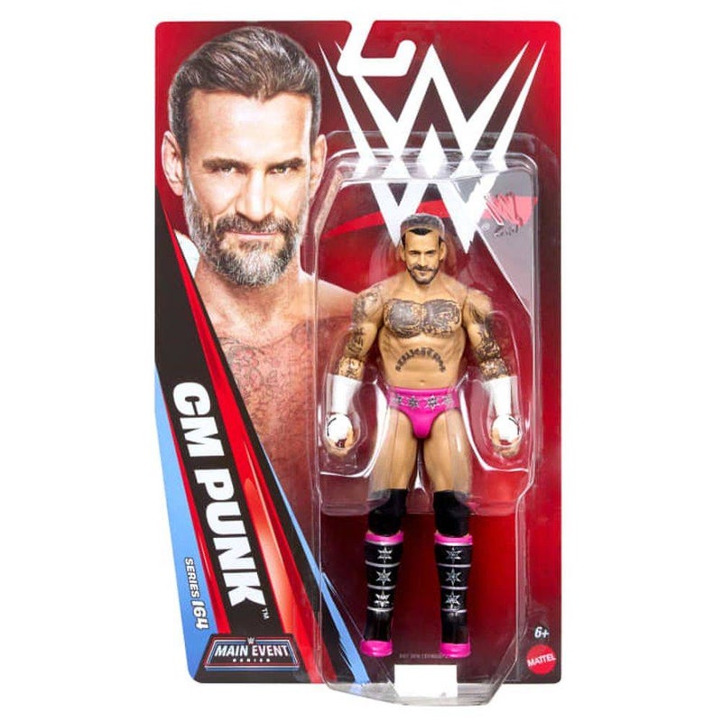 WWE Main Event Series CM Punk Action Figure (15.24 cm) - Image 1