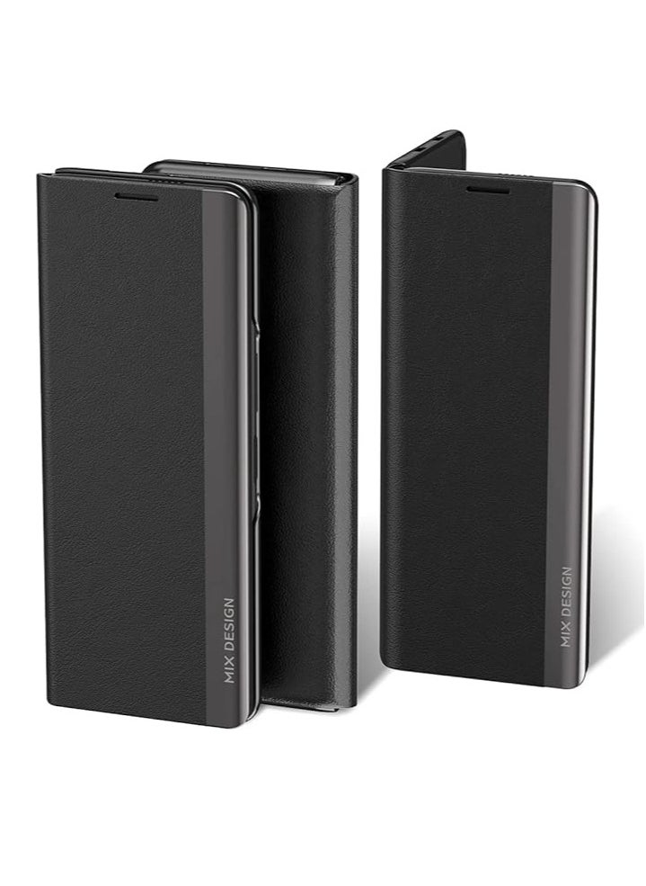 Generic - Flip Case Cover With Stand For Samsung Galaxy S20 Plus Black - Image 1