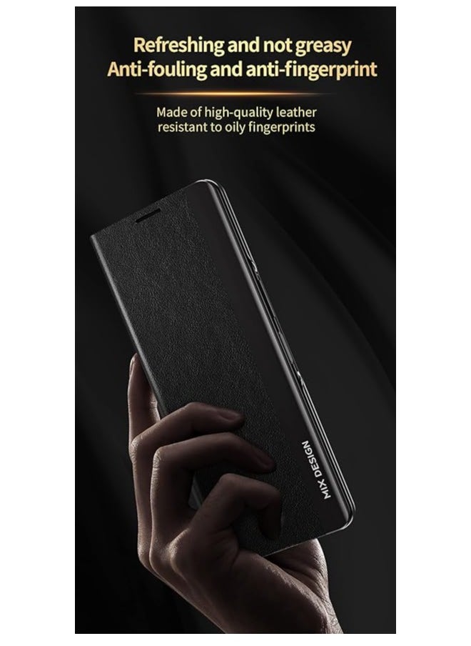 Generic - Flip Case Cover With Stand For Samsung Galaxy S20 Plus Black - Image 1