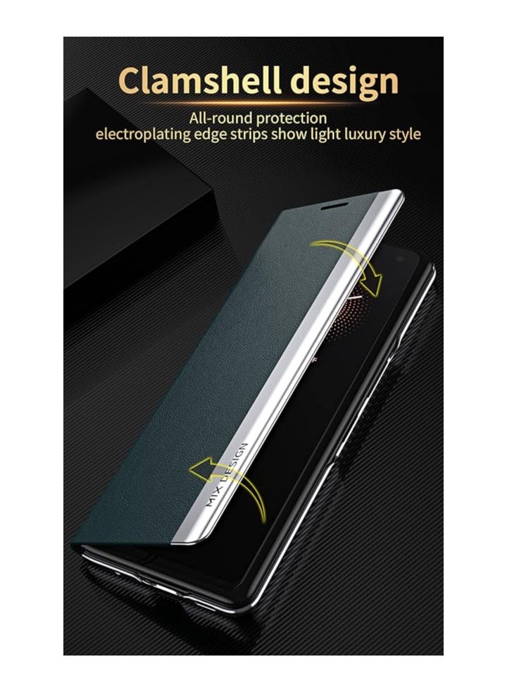 Generic - Flip Case Cover With Stand For Samsung Galaxy S20 Plus Black - Image 1
