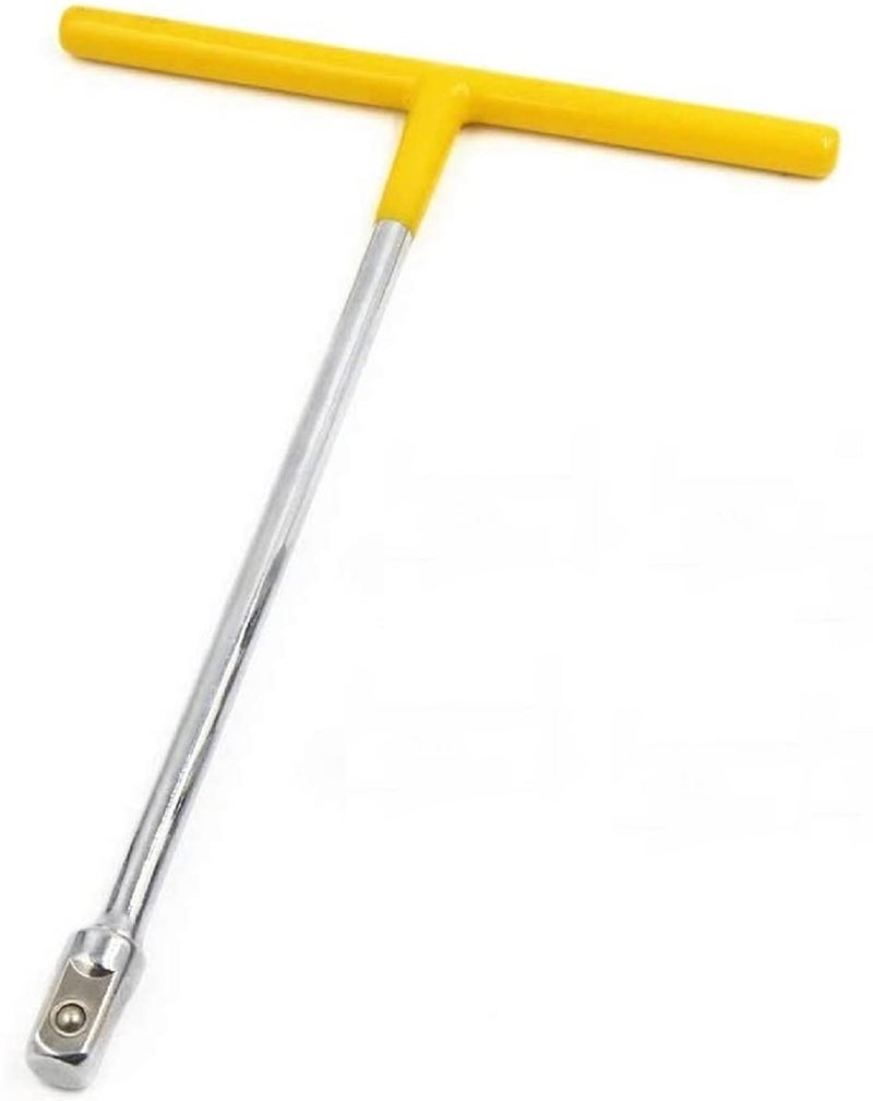 Sne 1/2" Square Drive T Handle Wrench Spanner T Spanner Antick Tools Chrome Vanadium Steel Materials - Torx - Image 1