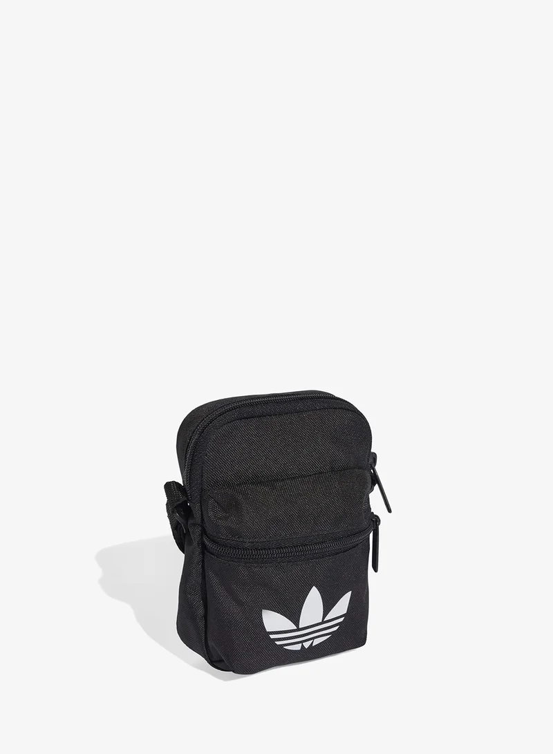 Adidas Originals BLACK/WHITE Adicolor Classic Festival Bag  | Best Price UAE
