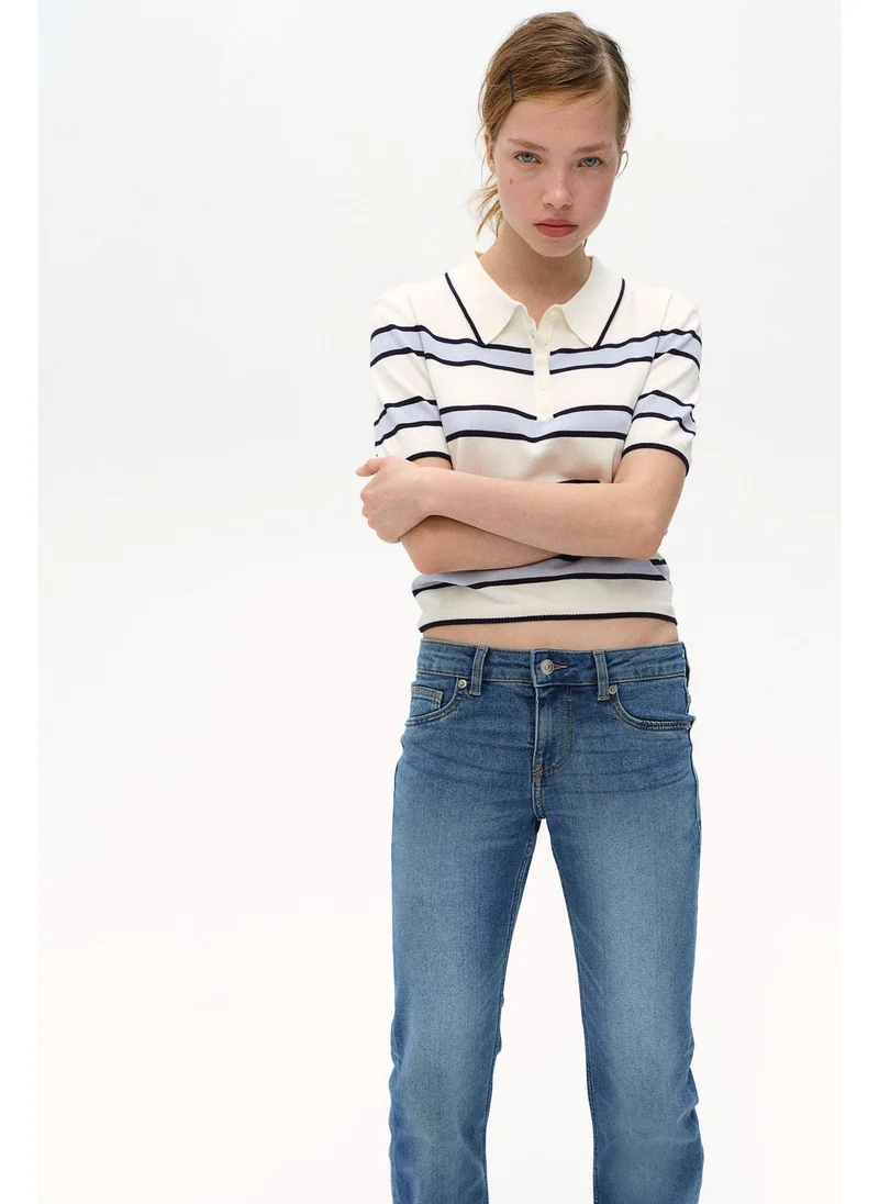 H&M Flared Low Jeans