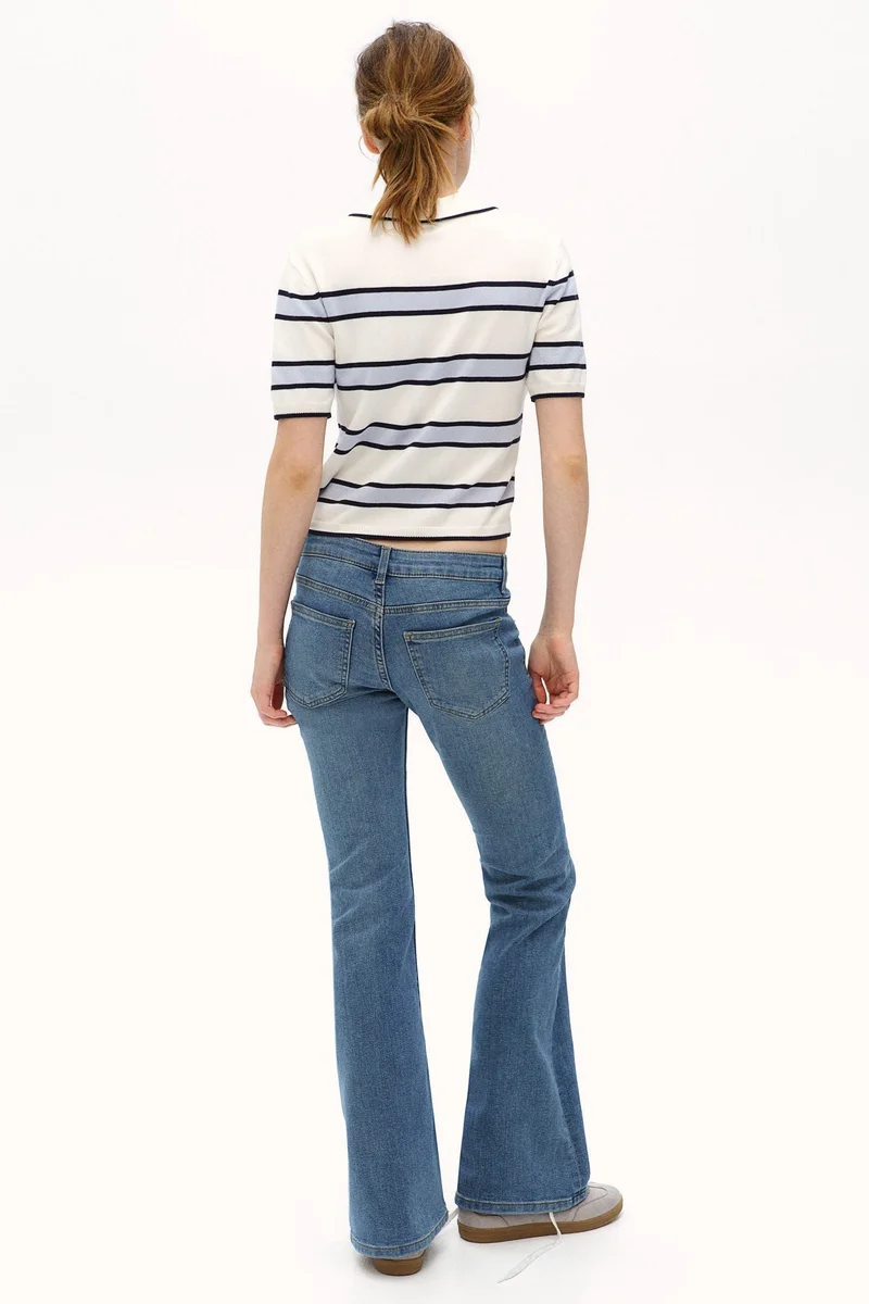 اتش اند ام Flared Low Jeans