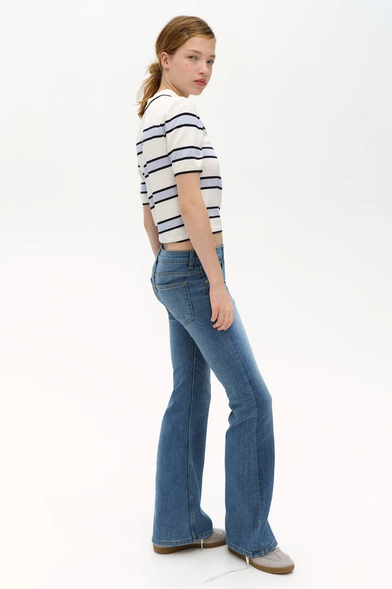 H&M Flared Low Jeans