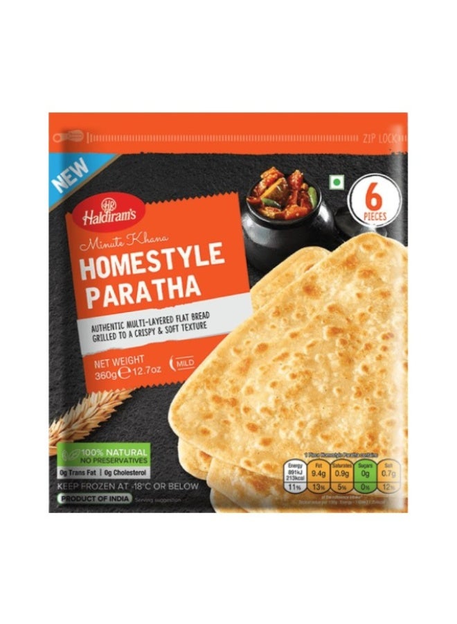 Paratha Home Style- 6pcs x360g