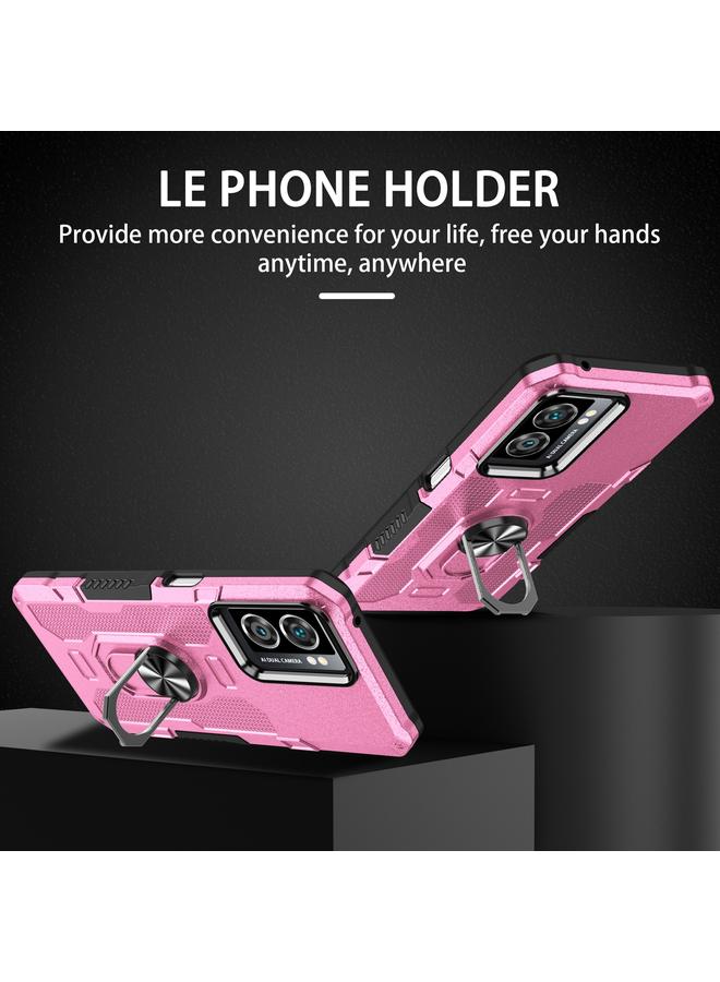 S-TOP Case For OPPO A57 5G Ring Holder Armor Hybrid Phone Case - Image 2