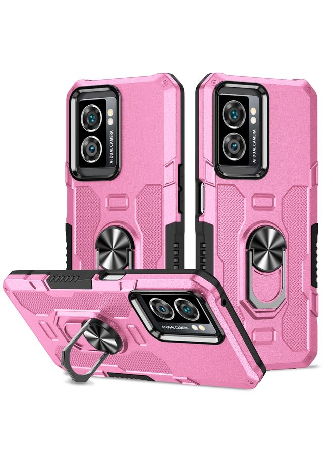S-TOP Case For OPPO A57 5G Ring Holder Armor Hybrid Phone Case - Image 1