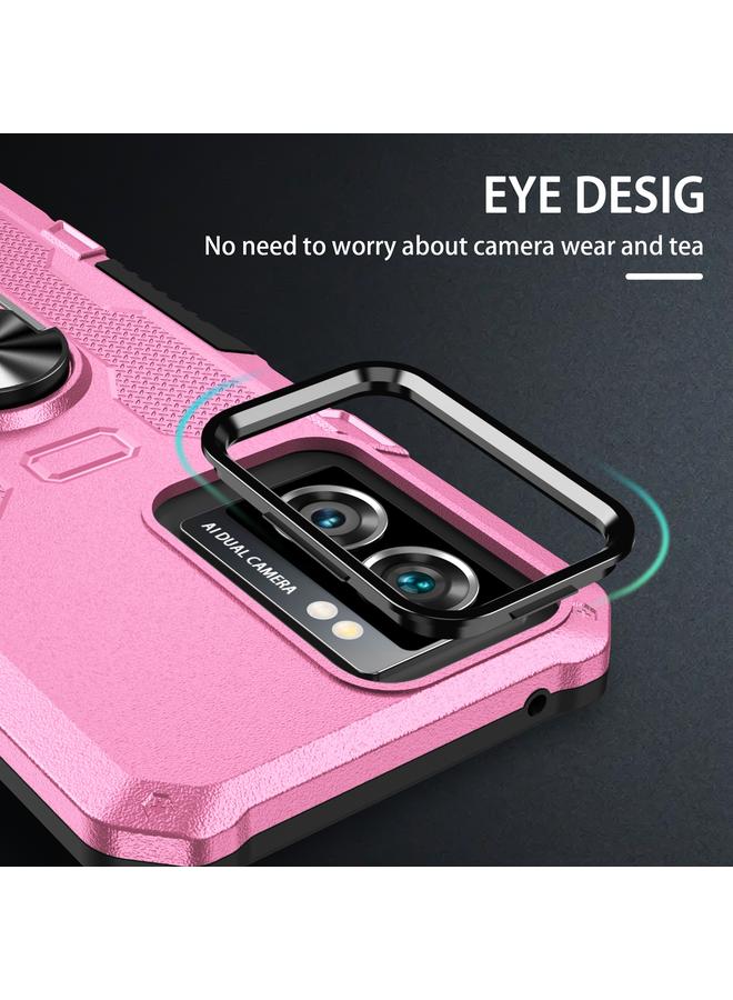 S-TOP Case For OPPO A57 5G Ring Holder Armor Hybrid Phone Case - Image 4