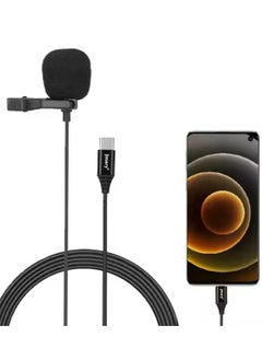 Jmary MCR2 Professional Type C Interface lapel mic 3.5mm micro type Mic Mobile Phone PC voice lavalier microphone