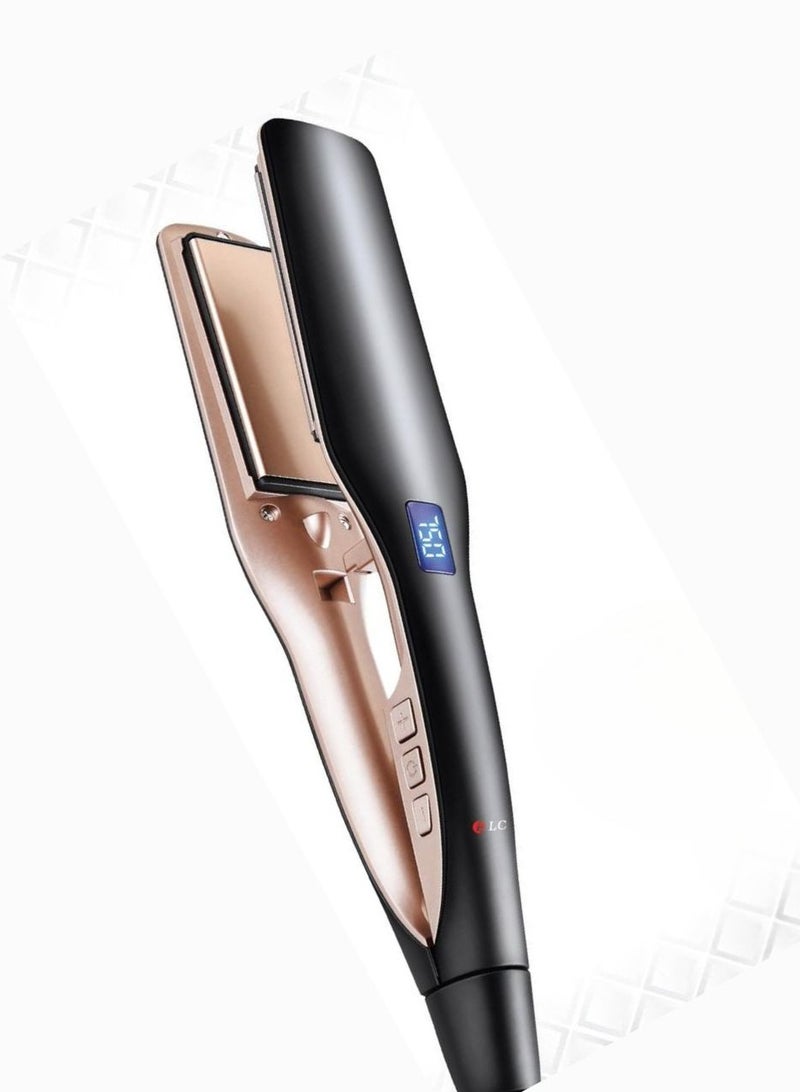 DLC Hair Straightener 360-Degree Swivel Cord Hair Straightener ceramic coated plates, 46 watts of power Fast Heat-Up - Image 2
