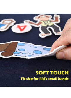 SYOSI Felt Board for Toddlers Story Board, Magnetic Flannel Playboards Board for Toddlers, 4 Themed Felt Figures with Storage Bag, Fun Learning Activities for Boys & Girls  - Image 3
