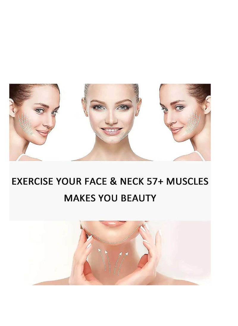 SYOSI Jaw Exerciser Workout Kit, Jawline Exerciser, Face and Toning and Slimmer, Face Exerciser, Jawline Strengthener, Strengthen Neck, Stress Reducer for Men & Women for Slimmer Toned Face  - Image 5