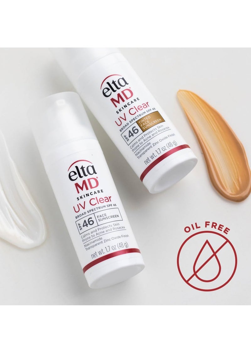 EltaMD Tinted UV Clear Facial Sunscreen With SPF 46  - Image 5