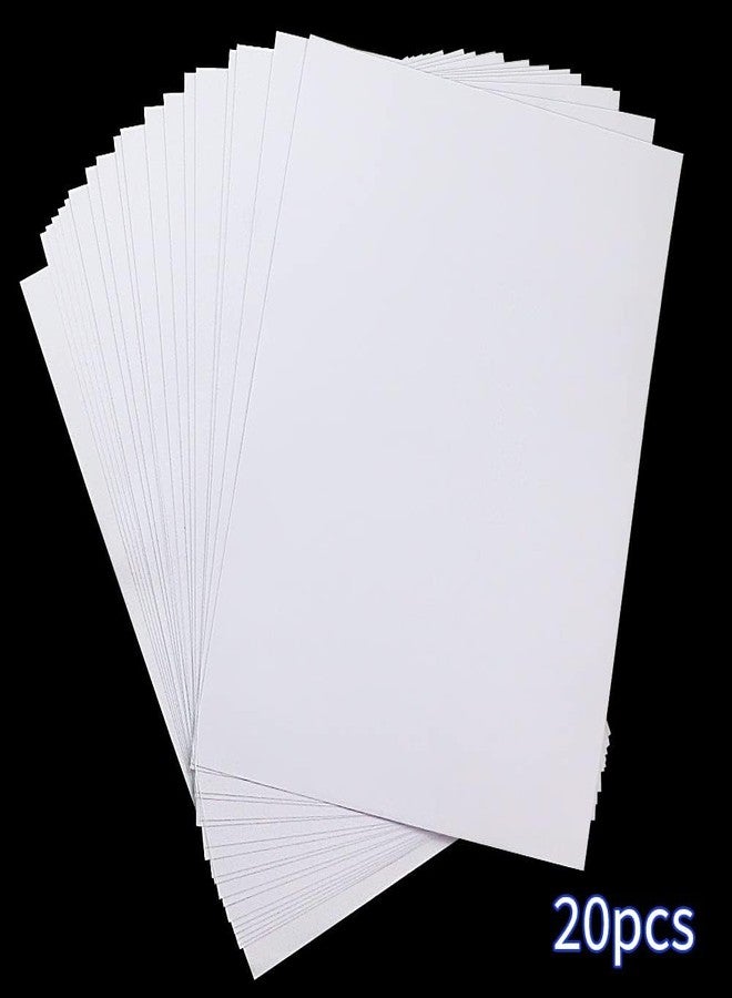 ISUSSER 20 Sheets A4 Size 8.3x11.5 Inch Clear Double Sided Adhesive Tape Sheets, Super Strong Sticky Tape, DIY Art, Craft, Home Decorative Tape with White Liner - Image 3