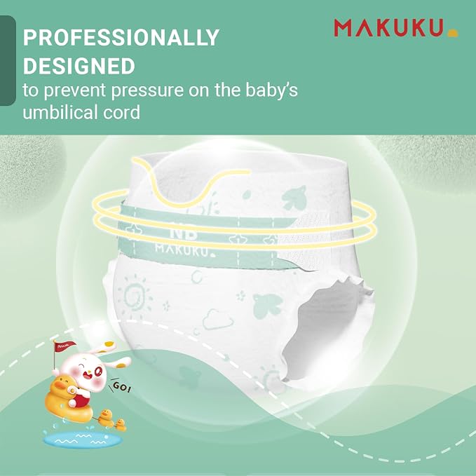 Makuku Daily Care Pants Diapers Jumbo Pack - Size 4 (9-14kg) | 7-11 months | 288 Pieces - Image 4