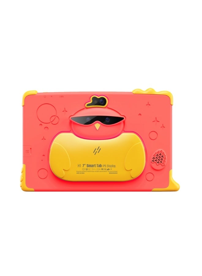 HEATZ H1 Smart Kids Android Wifi Tablet 7-Inch IPS Display 8GB RAM 256GB 5G 4000 mAh Battery - Red Color with Accessories & Free Gifts Inside - Image 2