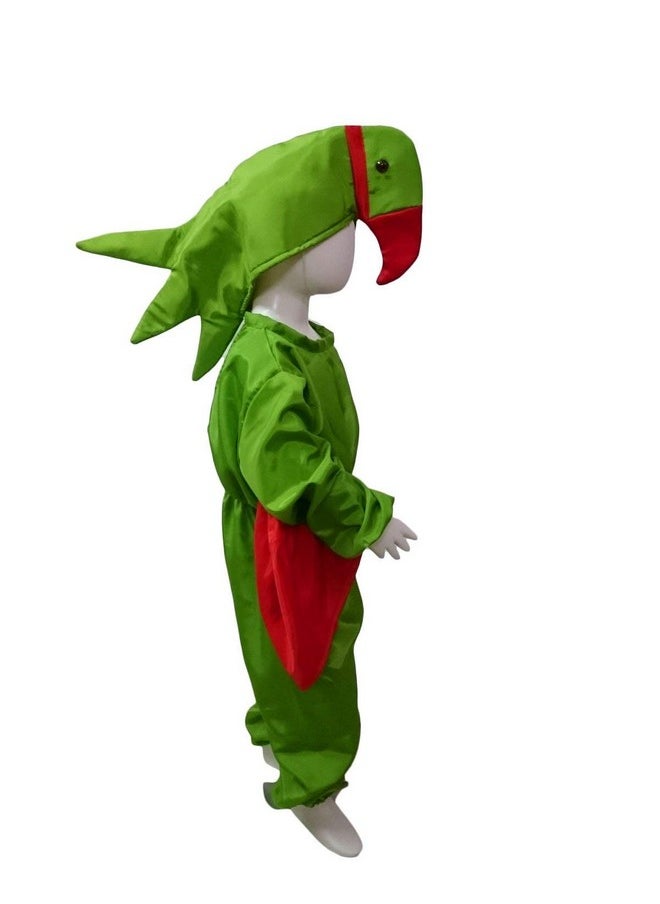 BookMyCostume - BookMyCostume Parrot Bird Kids Fancy Dress Costume 6-7 years - Image 1