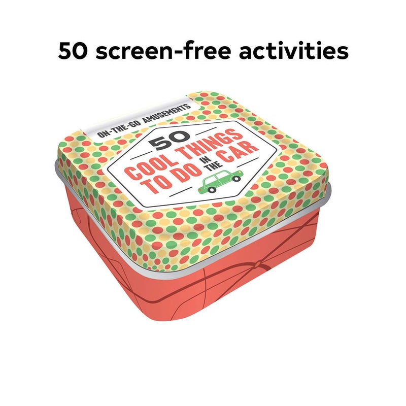 Chronicle Books On-The-Go Amusements: 50 Cool Things to Do in The Car: (Screen-Free Boredom Busters for Summer Travel, Activity Ideas for Family Road Trips) - Image 2