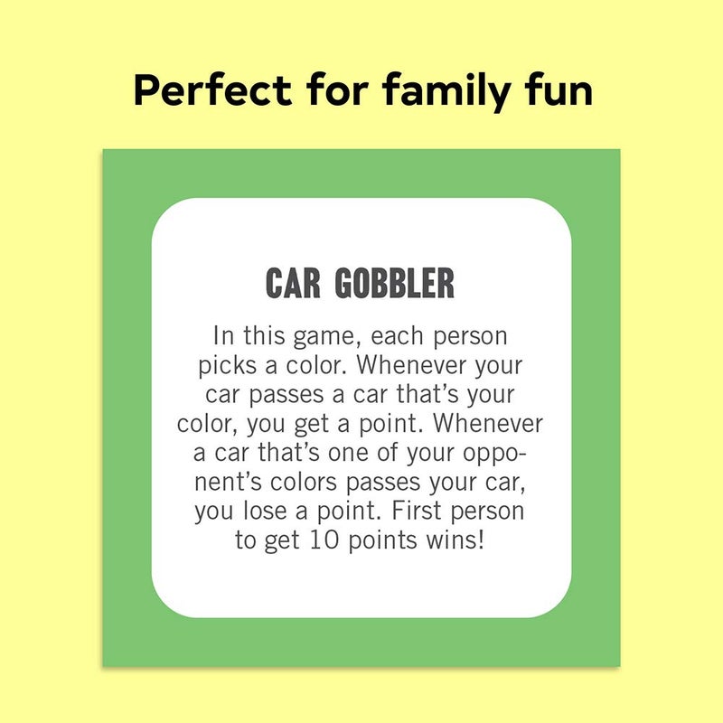 Chronicle Books On-The-Go Amusements: 50 Cool Things to Do in The Car: (Screen-Free Boredom Busters for Summer Travel, Activity Ideas for Family Road Trips) - Image 3