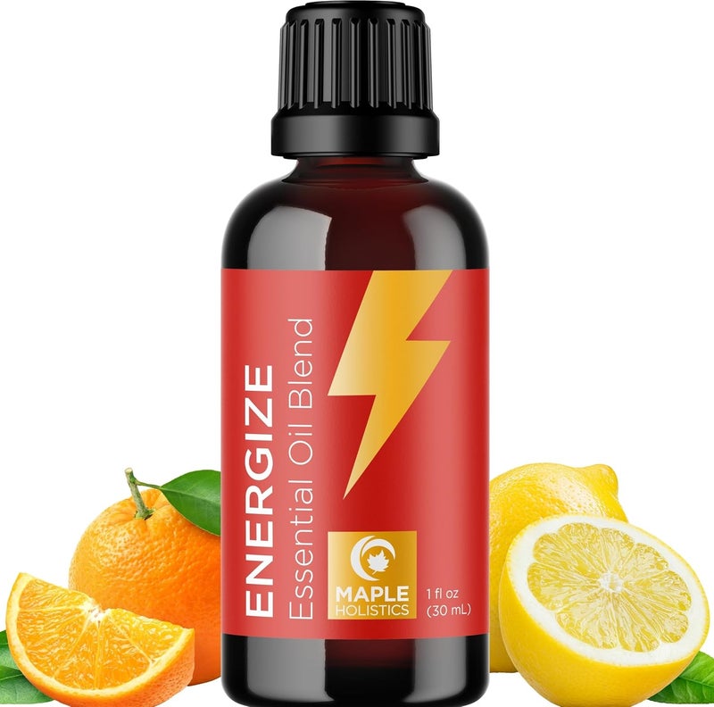Citrus Essential Oils Blend for Diffuser - Invigorating Citrus Oil Diffuser Essential Oils with Energizing Lemon Orange and Lime Essential Oil - Pure Aromatherapy Oils for Diffuser Citrus Blend Oil - Image 1