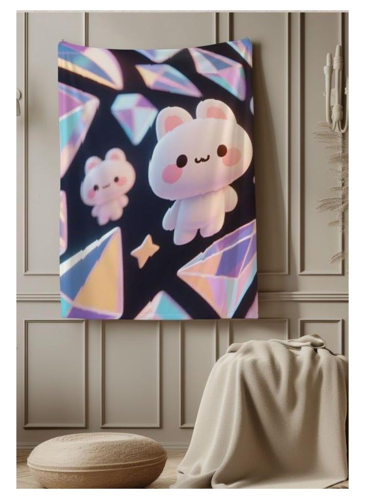 general Flannel thin blanket (warm and comfortable, suitable for sleep, gaming, dust removal and sandproof) 150cm*200cm - 646 - Image 4