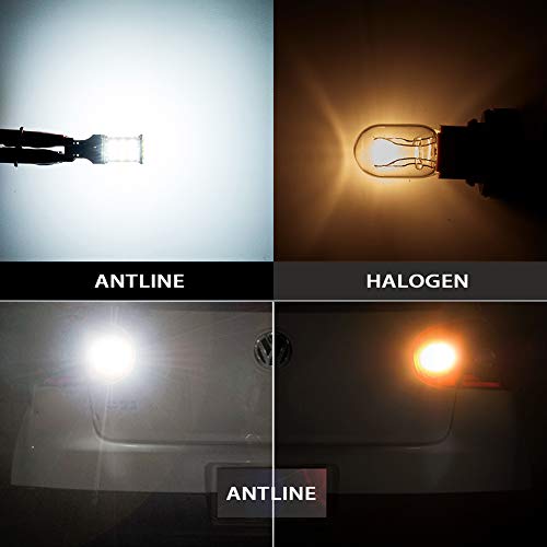 Antline Extremely Bright 921 912 906 T15 W16W LED Bulb White, CANBUS 48-SMD 4014 Chipsets 1300 Lumens LED Replacement for Car Backup Reverse Center High Mount Stop Light Bulbs(Pack of 2) - Image 3