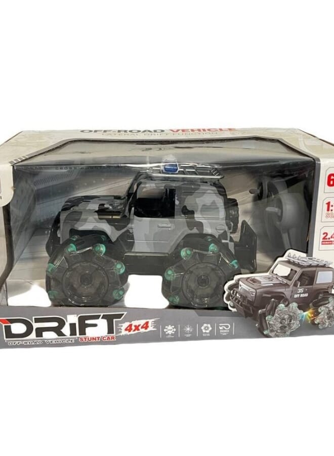 Centrally Charged Jeep, Crack Capsule, RC Drift Car