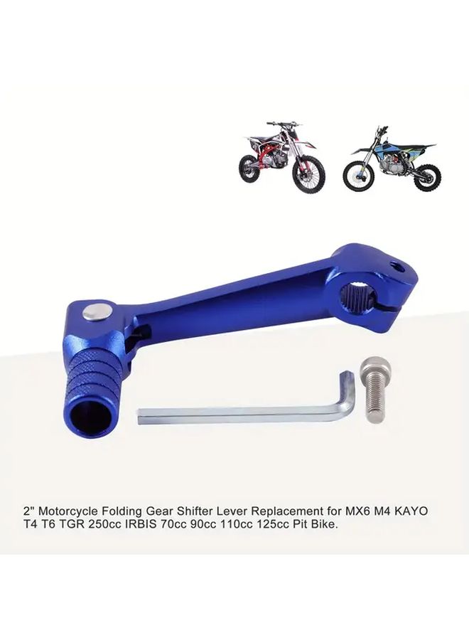 Folding Motorcycle Gear Shifter Lever  Inch Red Head  for 70cc 90cc 110cc 125cc 250cc Pit Bike - Image 5